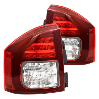Replacement - Driver and Passenger Side Tail Light Set (CAPA Certified)