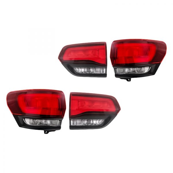 Replacement - Inner and Outer Tail Light Set, Jeep Grand Cherokee