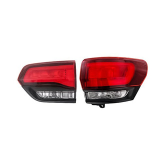 Replacement - Passenger Side Driver and Passenger Side Inner and Outer Tail Light Set (Standard Line)