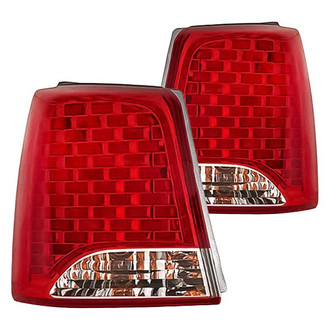 Replacement - Driver and Passenger Side Outer Tail Light Set (Standard Line)