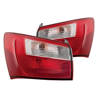 Replacement - Driver and Passenger Side Outer Tail Light Set (CAPA Certified)