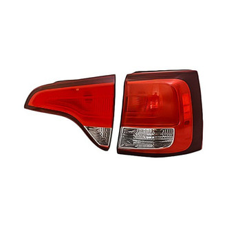 Replacement - Passenger Side Driver and Passenger Side Inner and Outer Tail Light Set (Standard Line)