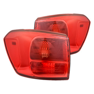 Replacement - Driver and Passenger Side Outer Tail Light Set (CAPA Certified)