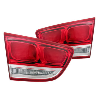 Replacement - Driver and Passenger Side Inner Tail Light Set (CAPA Certified)