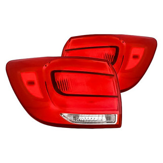 Replacement - Driver and Passenger Side Outer Tail Light Set (Standard Line)