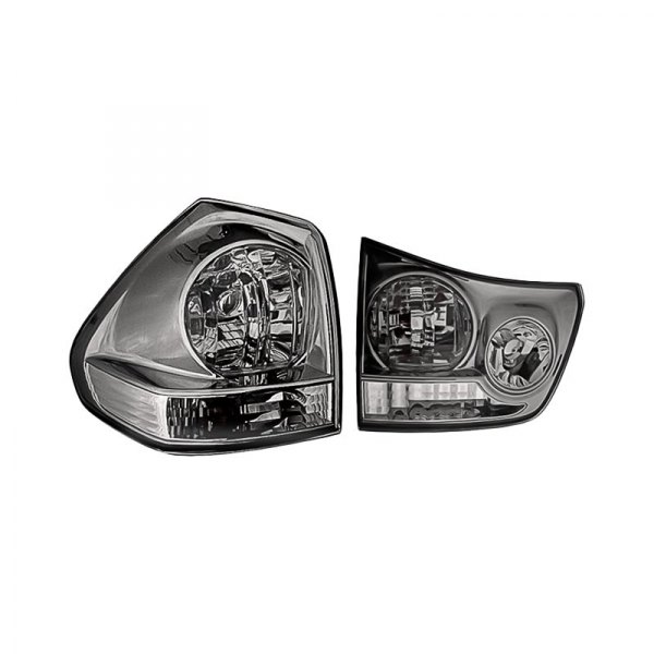 Replacement - Driver Side Inner and Outer Tail Light Set, Lexus RX