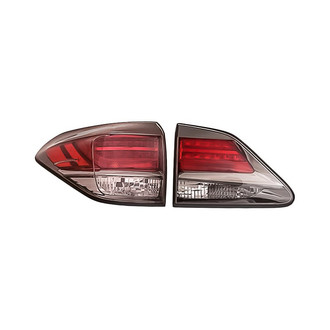 Replacement - Driver Side Driver and Passenger Side Inner and Outer Tail Light Lens and Housing Set (Standard Line)