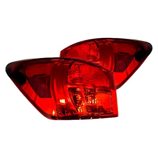 Replacement - Outer Tail Light Lens and Housing Set, Lexus IS