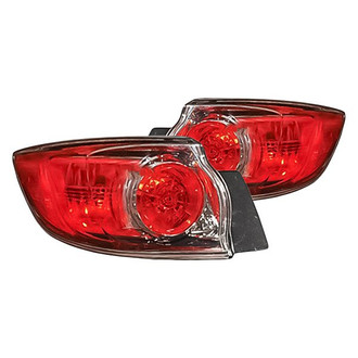 Replacement - Driver and Passenger Side Outer Tail Light Set (CAPA Certified)
