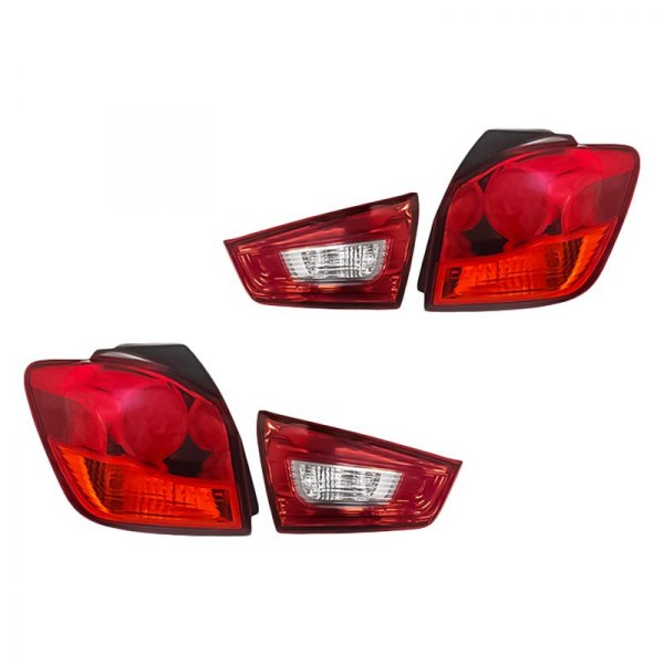Replacement - Inner and Outer Tail Light Set, Mitsubishi Outlander Sport