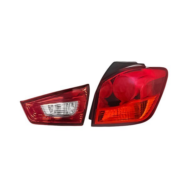 Replacement - Passenger Side Inner and Outer Tail Light Set, Mitsubishi Outlander Sport