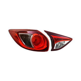 Replacement - Driver Side Driver and Passenger Side Inner and Outer Tail Light Set (CAPA Certified)