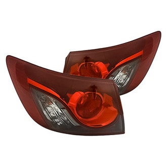 Replacement - Driver and Passenger Side Outer Tail Light Set (Standard Line)