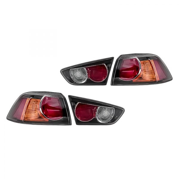 Replacement - Inner and Outer Tail Light Set, Mitsubishi Evolution