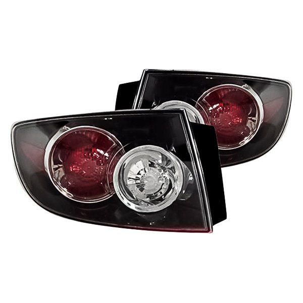 Replacement - Outer Tail Light Lens and Housing Set, Mazda 3