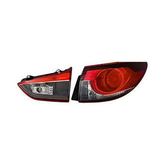 Replacement - Passenger Side Driver and Passenger Side Inner and Outer Tail Light Set (Standard Line)
