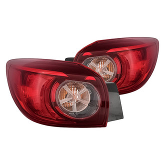 Replacement - Driver and Passenger Side Outer Tail Light Set (Standard Line)