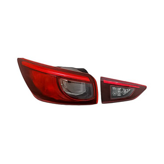 Replacement - Driver Side Driver and Passenger Side Inner and Outer Tail Light Set (Standard Line)