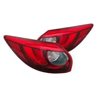 Replacement - Driver and Passenger Side Outer Tail Light Set (CAPA Certified)