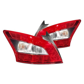 Replacement - Driver and Passenger Side Tail Light Set (CAPA Certified)
