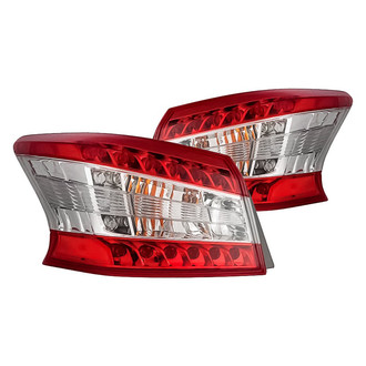 Replacement - Driver and Passenger Side Outer Tail Light Set (CAPA Certified)