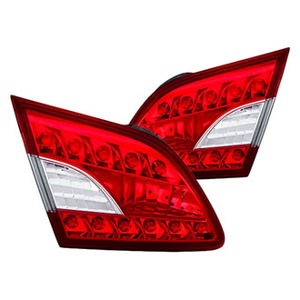 Replacement - Driver and Passenger Side Inner Tail Light Lens and Housing Set (CAPA Certified)