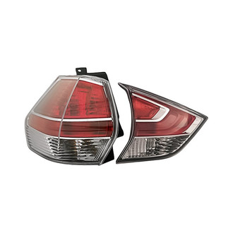 Replacement - Driver Side Driver and Passenger Side Inner and Outer Tail Light Set (CAPA Certified)