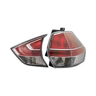 Replacement - Passenger Side Driver and Passenger Side Inner and Outer Tail Light Set (CAPA Certified)