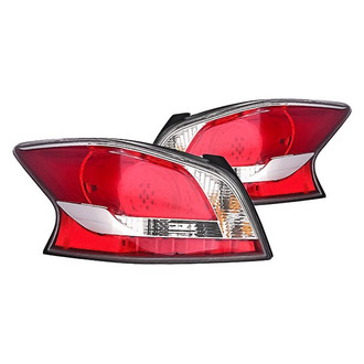 Replacement - Driver and Passenger Side Tail Light Set (CAPA Certified)
