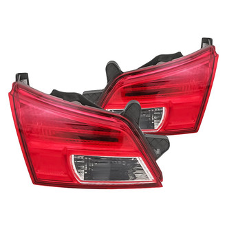 Replacement - Driver and Passenger Side Inner Tail Light Lens and Housing Set (CAPA Certified)