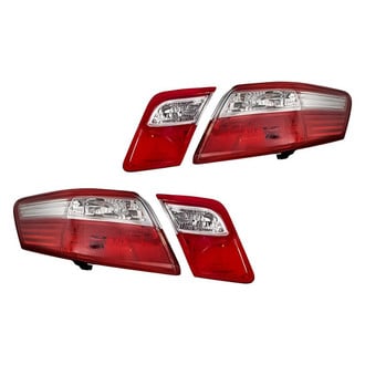 Replacement - Driver and Passenger Side Inner and Outer Tail Light Set (Standard Line)