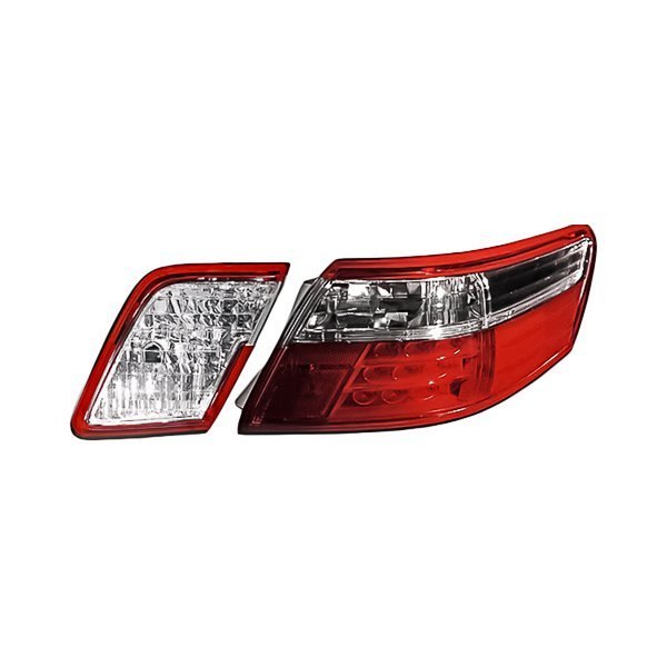 Replacement - Passenger Side Inner and Outer Tail Light Lens and Housing Set