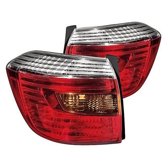 Replacement - Driver and Passenger Side Tail Light Lens and Housing Set (Standard Line)