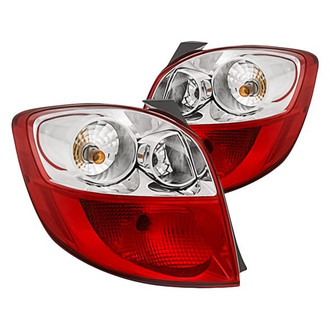 Replacement - Driver and Passenger Side Tail Light Set (CAPA Certified)