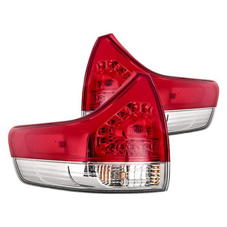 Replacement - Driver and Passenger Side Outer Tail Light Set (CAPA Certified)