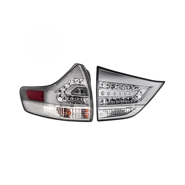 Replacement - Driver Side Inner and Outer Tail Light Set, Toyota Sienna