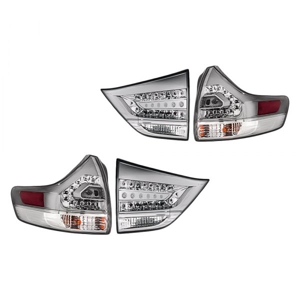 Replacement - Inner and Outer Tail Light Set, Toyota Sienna