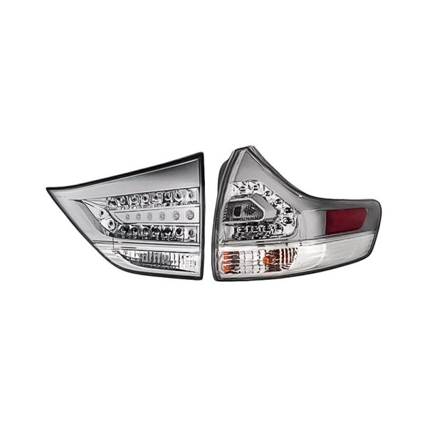 Replacement - Passenger Side Inner and Outer Tail Light Set, Toyota Sienna