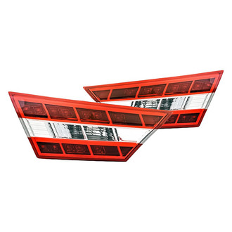Replacement - Driver and Passenger Side Inner Tail Light Set (CAPA Certified)