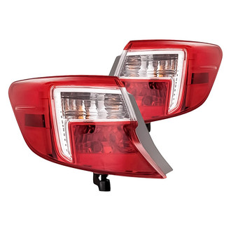 Replacement - Driver and Passenger Side Outer Tail Light Set (Standard Line)