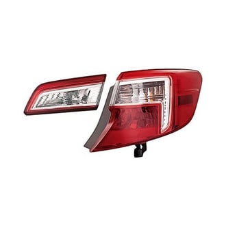 Replacement - Passenger Side Driver and Passenger Side Inner and Outer Tail Light Set (Standard Line)