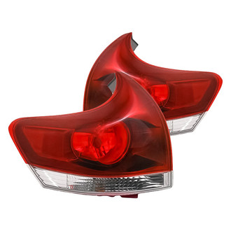 Replacement - Driver and Passenger Side Outer Tail Light Set (CAPA Certified)