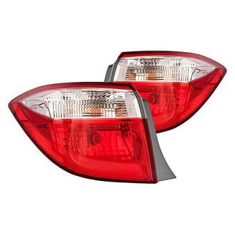 Replacement - Driver and Passenger Side Outer Tail Light Set (Standard Line)