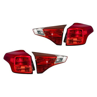 Replacement - Driver and Passenger Side Inner and Outer Tail Light Set (Standard Line)