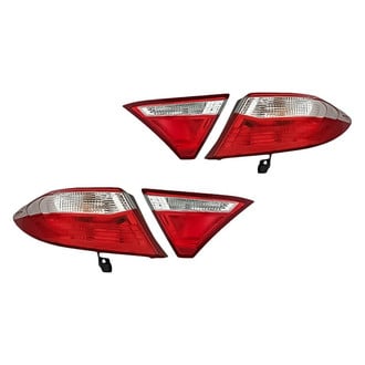 Replacement - Driver and Passenger Side Inner and Outer Tail Light Set (CAPA Certified)