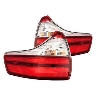 Replacement - Driver and Passenger Side Outer Tail Light Set (CAPA Certified)