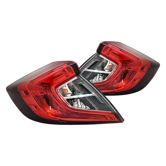 Replacement - Driver and Passenger Side Outer Tail Light Set (Standard Line)
