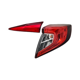 Replacement - Passenger Side Driver and Passenger Side Inner and Outer Tail Light Set (Standard Line)