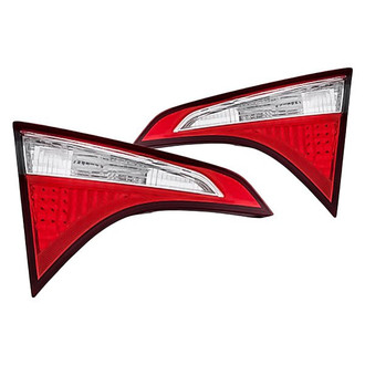 Replacement - Driver and Passenger Side Inner Tail Light Set (CAPA Certified)