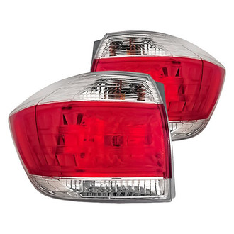 Replacement - Driver and Passenger Side Tail Light Set (CAPA Certified)